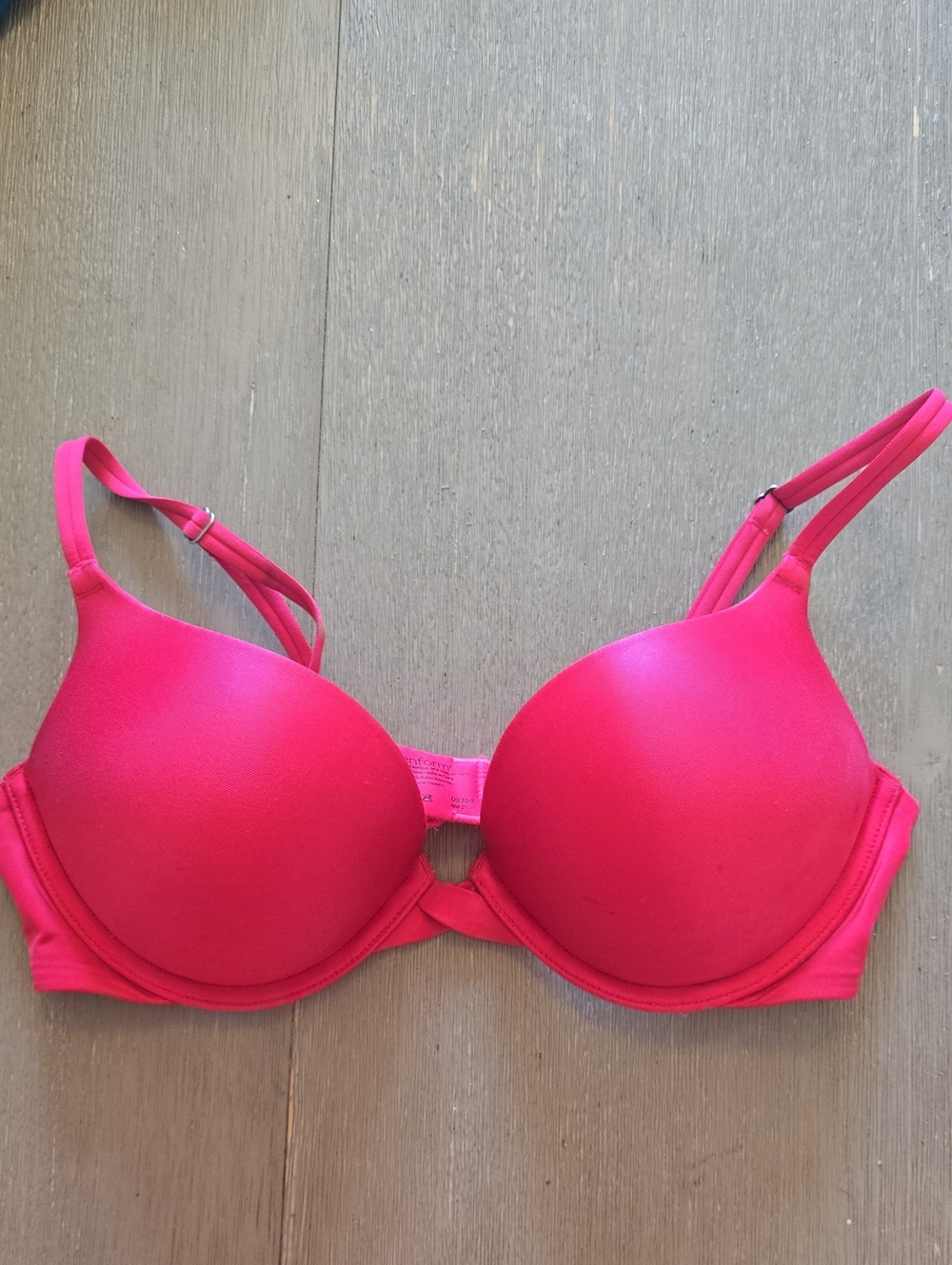 34B Maidenform Hot Pink Padded Push-Up Bra